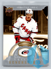 2022-23 UD Trilogy #TG-6B Sebastian Aho Generations Present